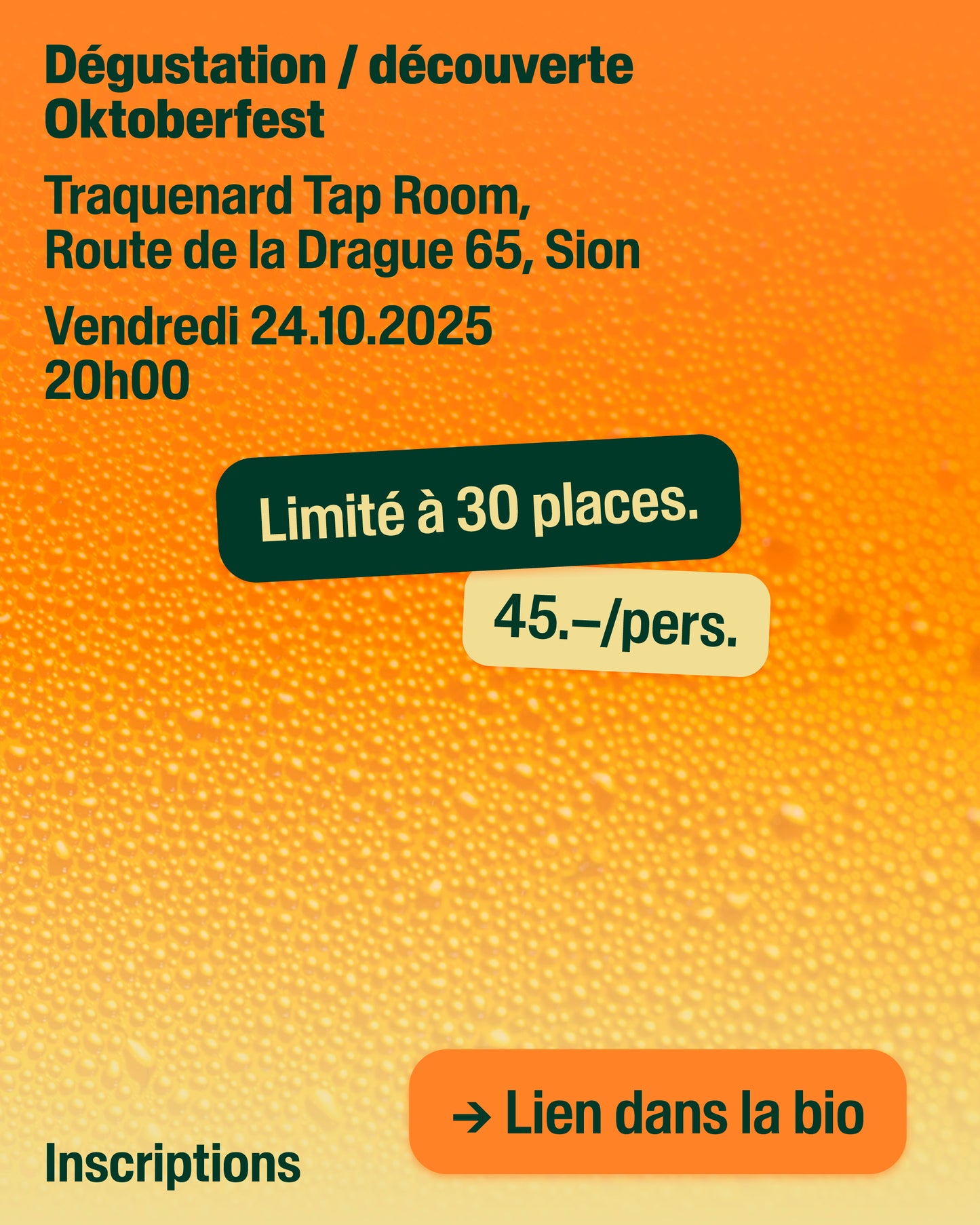 Dégustation Oktoberfest